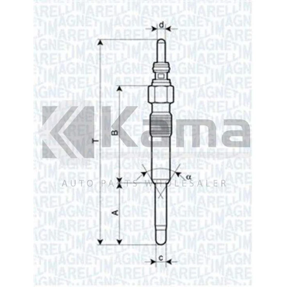 N10579201-N10579202 ISITMA BUJİSİ VW TRANSPORTER-T5 (AXB/AXD/1.9TDI/2.5TDI) 04-10 İTHAL