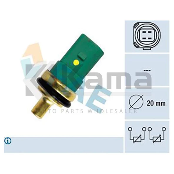 059919501A-078919501C HARARET MÜŞÜRÜ (YEŞİL) VW GOLF / PASSAT / POLO / AUDI A3 / A4 / A6 / SEAT LEON / SKODA OCTAVIA 95- İTHAL