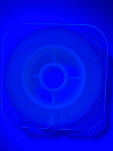 Eagenset Hazır Çapari Kombini Boru Sim Ultraviyole Uv Neon Sedef Damla Beyaz Moraran Gizli Mor Makara - 5