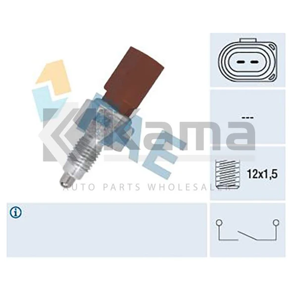 02T945415P-02T945415E GERİ VİTES MÜŞÜRÜ VW GOLF-3 / GOLF-4 / POLO CLASSIC / AUDI A3 / SEAT TOLEDO 97- İTHAL