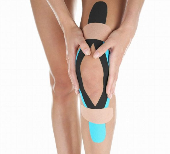 KİNDMAX SİYAH KİNESİO TAPE , AĞRI BANDI , SPORCU BANDI - 3