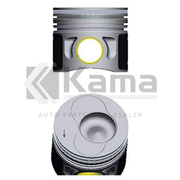 038107065KF-038107065GB PİSTON SEKMAN 80.00 (050) (3-4 SİLİNDİR) VW CADDY / GOLF-5 / JETTA / PASSAT (BJB/AVB/BKC/BXE/1.9TDI) 04-10 İTHAL ürün görseli 1