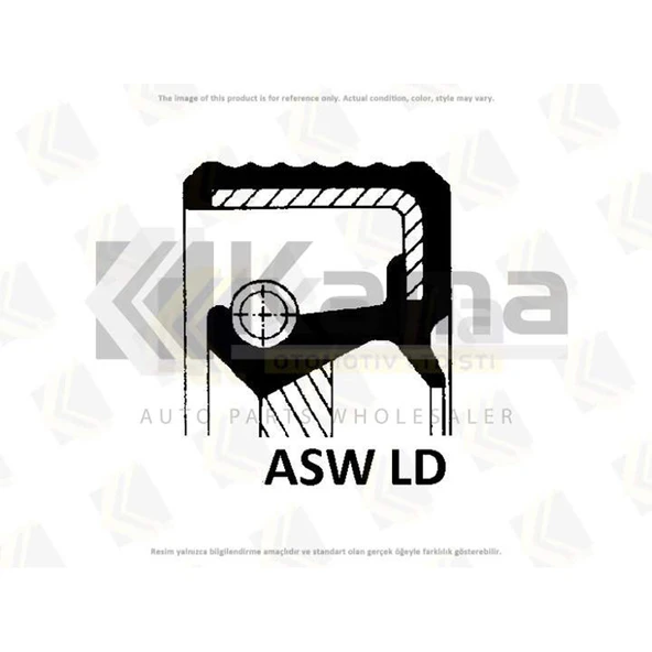 614855 KRANK KEÇESİ ARKA OPEL VECTRA-B (2.0 DİZEL) 96-02 İTHAL