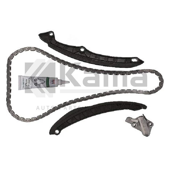 03C109158A-S1-03C109158A EKSANTRİK ZİNCİR SETİ VW GOLF-5 / GOLF-6 / JETTA / AUDI A3 / SEAT LEON (BAG/BLF/BLP/CAXA/CAVA/1.4TSI/1.6FSI) 04- İTHAL
