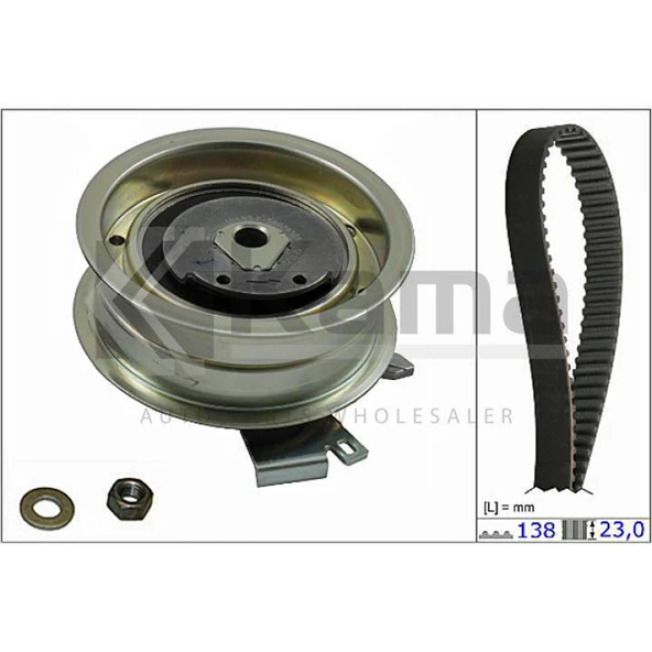 06A198119-06A198119D EKSANTRİK KİTİ (138 DİŞ) VW GOLF-4 / GOLF-5 / BORA / PASSAT AUDI A3 / SEAT TOLEDO / SKODA OCTAVIA (AKL/AEH/BGU/BSE/BFQ/ALZ/1. İTHAL ürün görseli 1