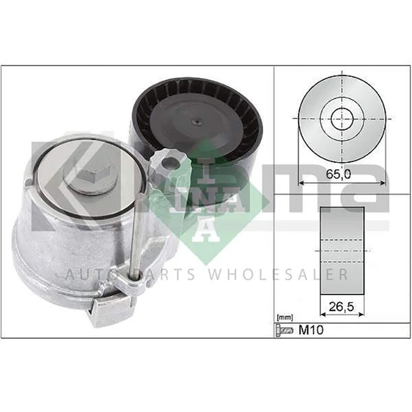 55570067-636289 EKSANTRİK GERGİ MAKARASI OPEL ASTRA-K (1.6CDTI) 16- / ASTRA-J (1.6CDTI) 14- / INSIGNIA-B (1.6CDTI) 17- / INSIGNIA-A (1.6CDTI) İTHAL