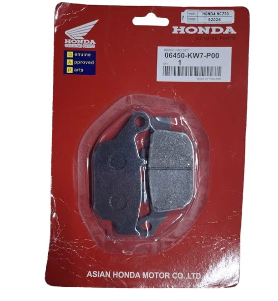 Honda XRV 750 Africa Twin Arka Fren Balata P00