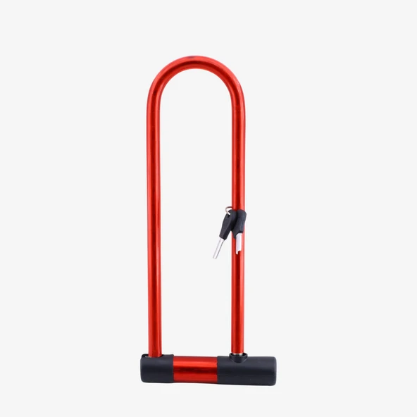 Kilit Direksiyon Motosiklet Bisiklet Kilidi Motorsiklet Halat Zincir Çelik Hırsız Güvenlik 31 cm - 6