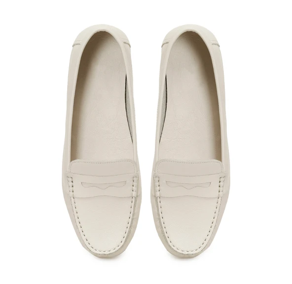 İnci Mari Hakiki Deri Kadın Ayakkabı - Resim 5