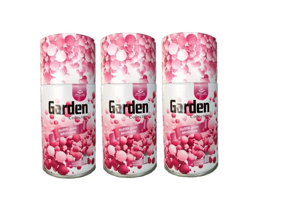 Garden Oda Kokusu Garden Bubble Gum Bahar Kokuları Parfüm Spreyi 260 ml x 3 Adet