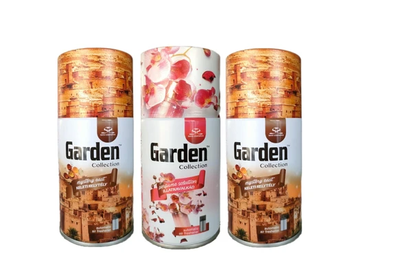 Garden Oda Kokusu Hava Temizleyici Parfüm Esansı + Gizemli Doğu Parfüm Oda Spreyi 260 ml x 3 Adet