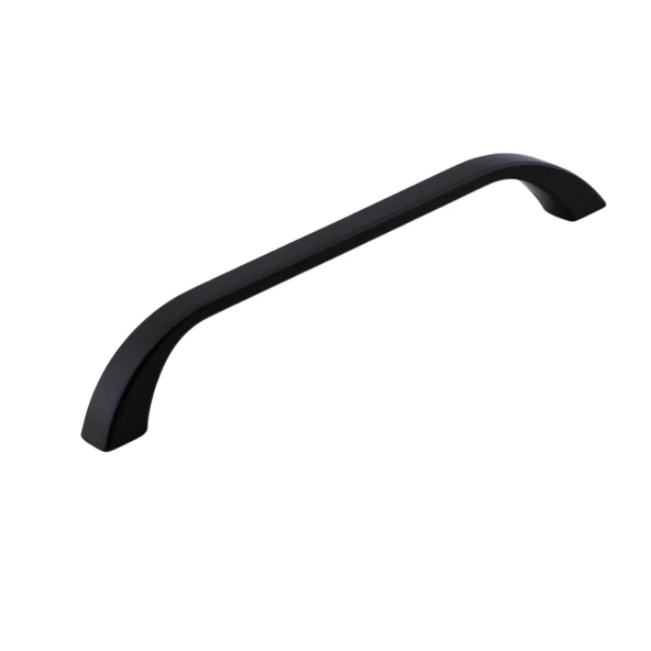 Göksu Kulp 128 mm Siyah Metal Mutfak Mobilya Çekmece Mutfak Dolap Dolabı Kulpları Kapak Kulb 12.8 cm - 4