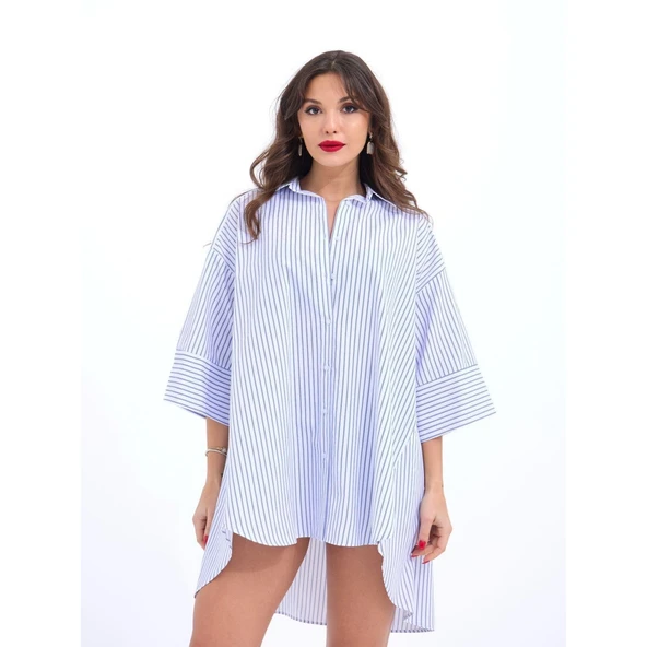 Lucky Life Kadın GÖMLEK-WASHİNGTON ÇİZGİLİ - 2