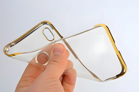 Huawei Honor 8A Kılıf Dört Köşeli Lazer Silikon Kılıf - Resim 8