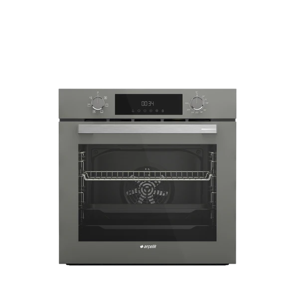 Arçelik YENİ GRİ ÜÇLÜ BUHAR DESTEKLİ CAM ANKASTRE SET (AFC 330 G + OCD T 601 EG + ADE 604-G) - 4