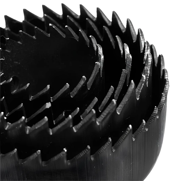 Ahşap Panç Seti Duvar Buat Alçıpan Kartonpiyer Delme  Adaptör Takımı 16 Parça Delik Açma Testeresi - Resim 5