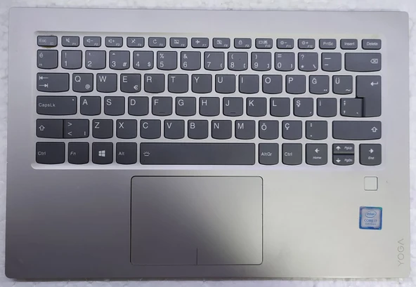 Lenovo Yoga 920-13ikb Klavye Üst Kasa Touchpad