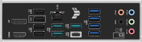 Asus Tuf Gaming B850M-PLUS AMD B850 AM5 8000 MHz (OC) DDR5 Soket AM5 mATX Anakart - 7