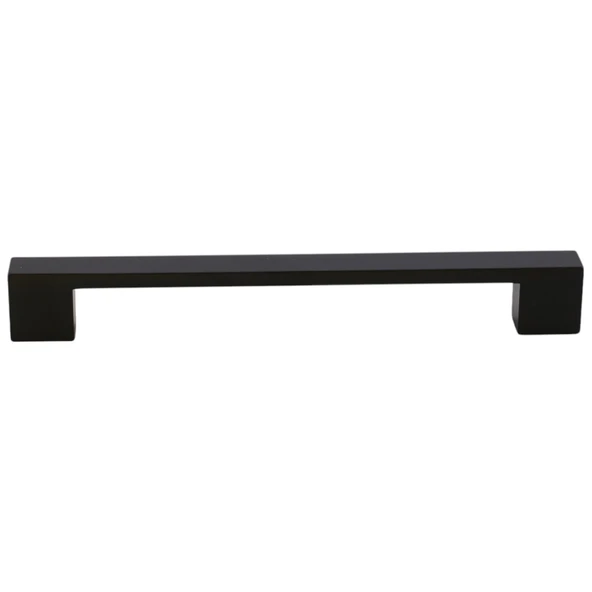 Dar Köprü (160 mm - 16 cm) Mat Siyah Metal Mobilya Mutfak Çekmece Dolap Dolabı Kulbu Kulpu Kulpları - 3