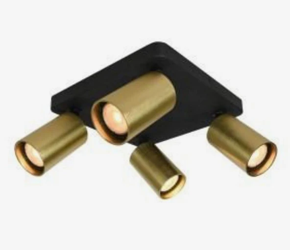 Demet habek mylights paslanmaz usa ram  ampullü  gün ışığı LED ampullü kare hareketli başlıklı  LED spot avize