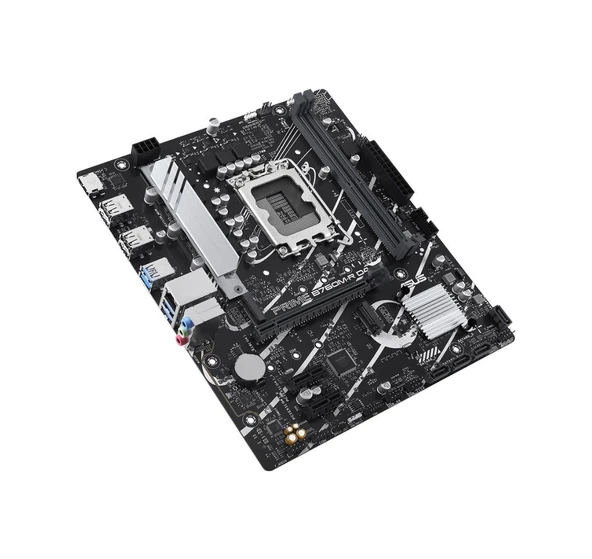 Asus Prime B760M-R D4 Intel B760 5333 MHz (OC) DDR4 Soket 1700 mATX Anakart - 6