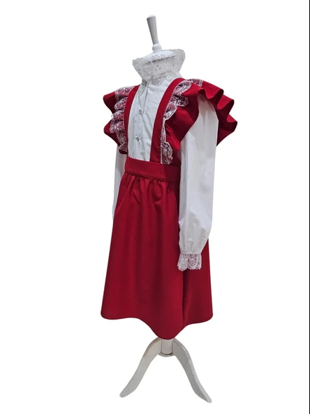 Bayram Işıltısı Salopet Elbise - 2