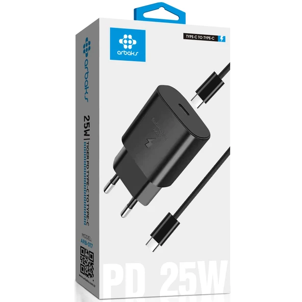 PD 25W PD TİGER TYPE-C SET ARB-017 ürün görseli