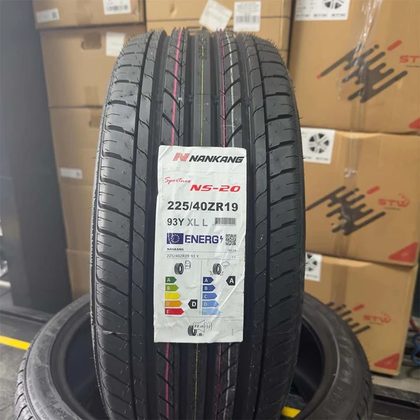 225/40 ZR19 92Y XL L Nankang NS-20 Yazlık Lastik 2024 Üretim