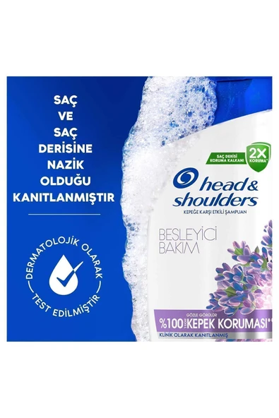 Head&Shoulders Şampuan Besleyici Bakım 330ml - 5