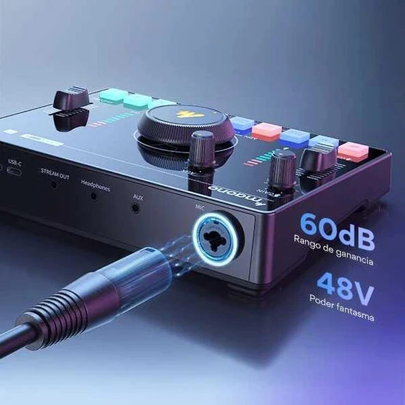 AMC2 NEO and PD200X Canlı Yayın Mikser Seti ( Beyaz ) - 3