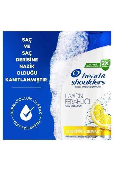Head&Shoulders Şampuan Limon Ferahlığı 330ml - 6