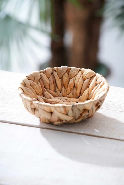 Acar 301 Wicker Hasır Ekmek Sepeti 15 Cm