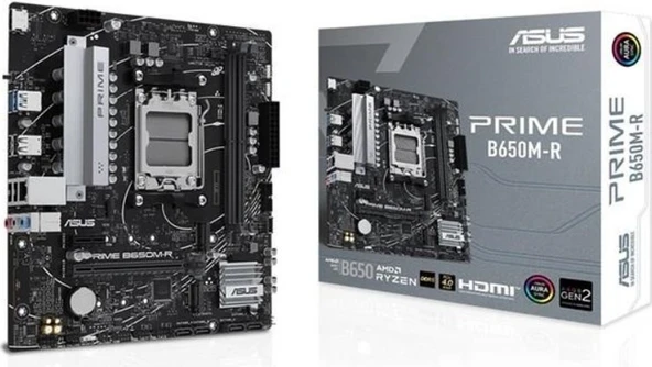 Asus Prime B650M-R 90MB1H30-M0EAY0 7200 MHz DDR5 AM5 (LGA1718) Matx Anakart