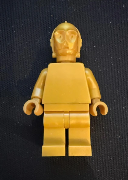 Orjinal Lego Minifigür Star Wars C-3PO Baskısız