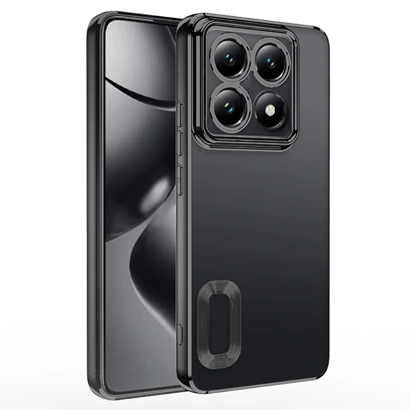 Xiaomi 14T Pro Kılıf Kamera Korumalı Logo Gösteren Redclick Omega Kapak - Resim 6