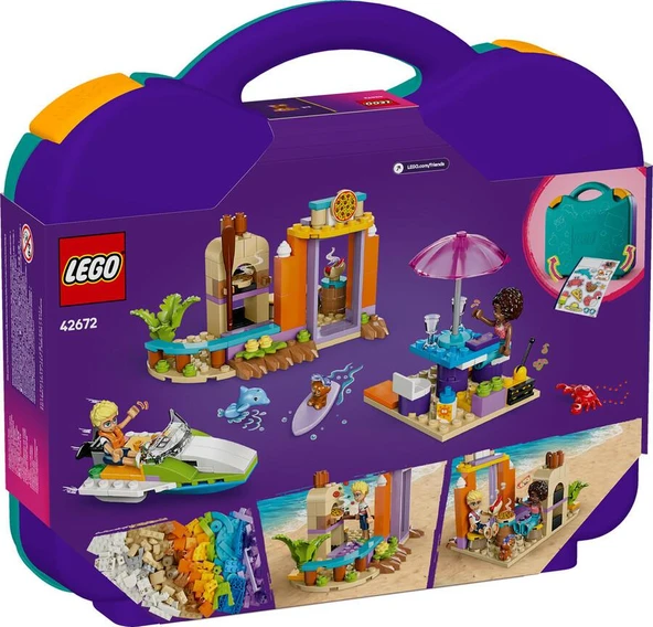 Lego Friends 42672 Yaratıcı Plaj ve Seyahat Bavulu - Resim 3