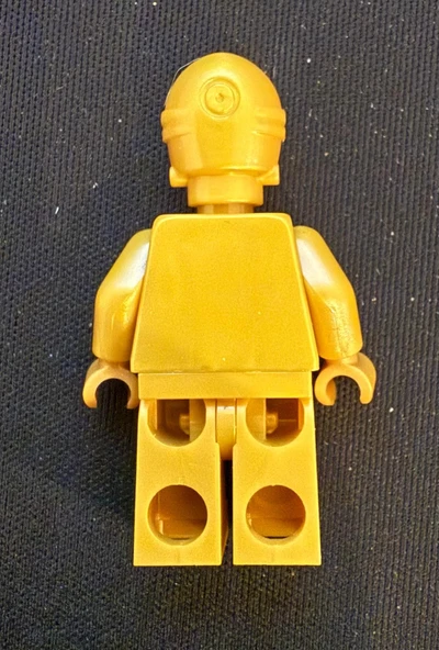 Orjinal Lego Minifigür Star Wars C-3PO Baskısız - Resim 2