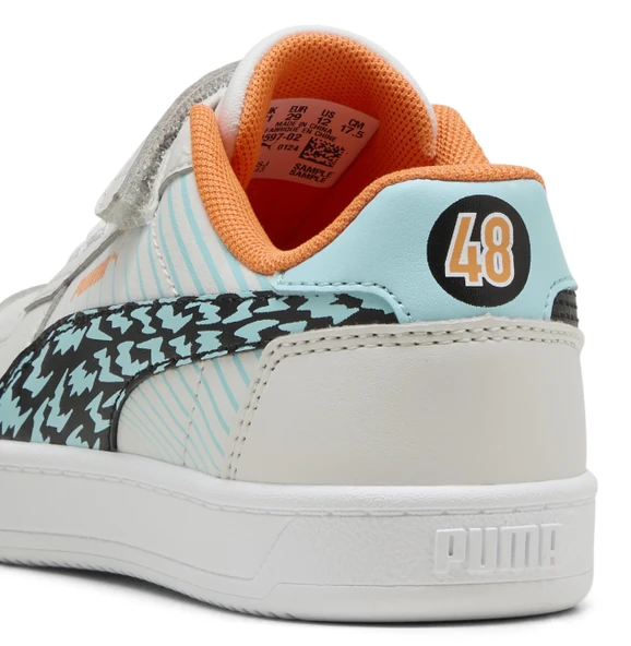 Puma Caven 2.0 Poised 2 race AC + PS 400597-02 Ortopedik Çocuk Spor Ayakkabı - Resim 3