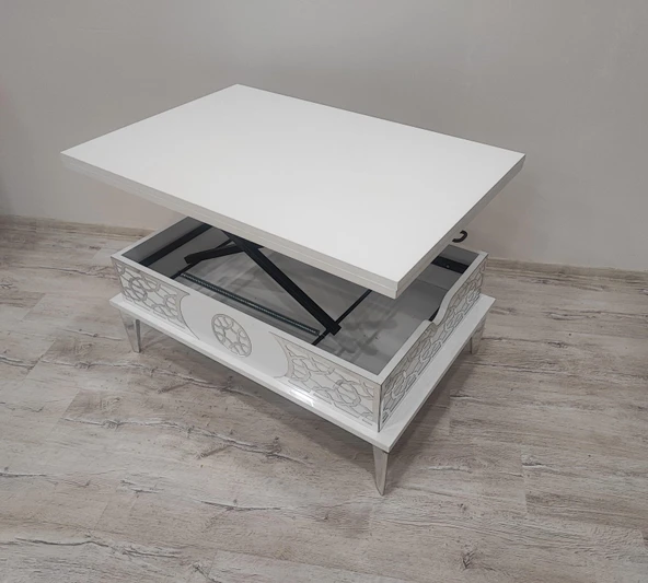 Aras 5 Kademeli Akıllı Sihirli Orta sehpa 60x90 - 8