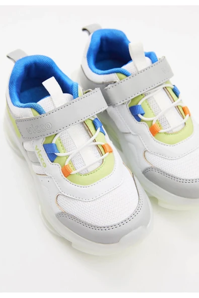 Vicco Bosa Çocuk Cırtlı Air Taban Günlük Spor Ayakkabı 346.25Y.174 - 3