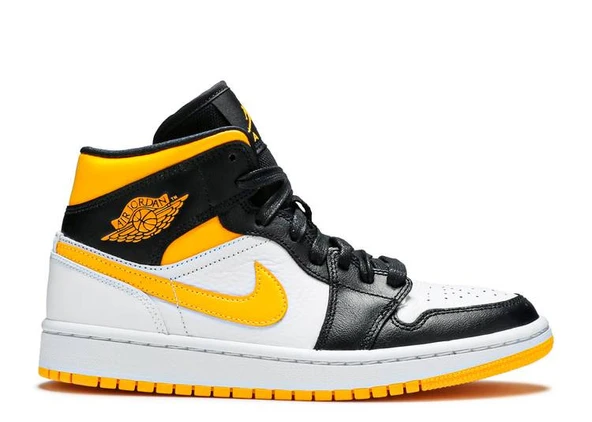 Wmns Air Jordan 1 Mid Se 'White Laser Orange'