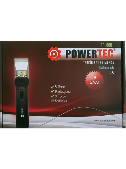Powertec Tr-800 Saç Sakal Tıraş Makinesi - 2