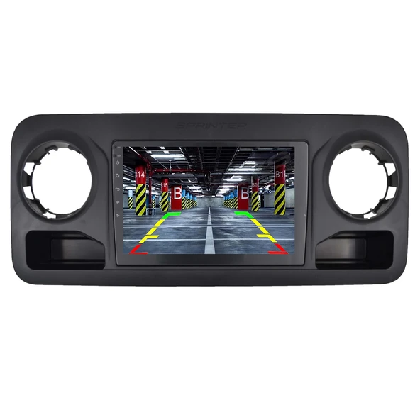 MERCEDES SPRİNTER 2019-2024 UYUMLU 8 GB RAM 128 GB HAFIZA ANDROID MULTIMEDIA TEYP - Resim 2