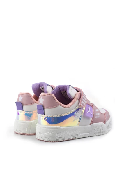 Cool King Cırtlı Unisex Çocuk Anatomik Rahat Taban Spor Ayakkabı - Resim 9