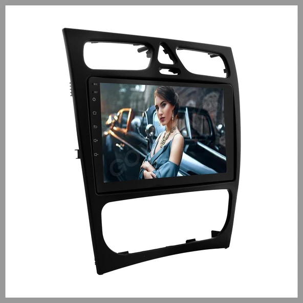 MERCEDES W203 CLK SİYAH 2002-2004 UYUMLU 4 GB RAM 64 GB HAFIZA ANDROID MULTIMEDIA TEYP - Resim 7