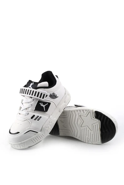 Cool King Cırtlı Unisex Çocuk Anatomik Rahat Taban Spor Ayakkabı - Resim 12