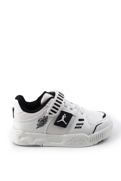 Cool King Cırtlı Unisex Çocuk Anatomik Rahat Taban Spor Ayakkabı - Resim 4