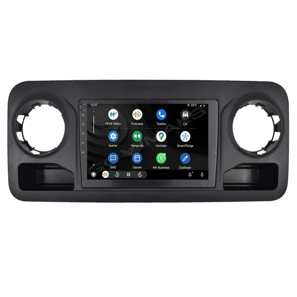 MERCEDES SPRİNTER 2019-2024 UYUMLU 8 GB RAM 128 GB HAFIZA ANDROID MULTIMEDIA TEYP - Resim 7