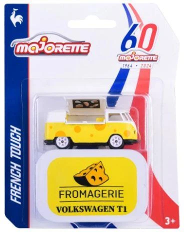 Majorette French Touch Fromagerie Volkswagen T1 Model Araba ürün görseli 1