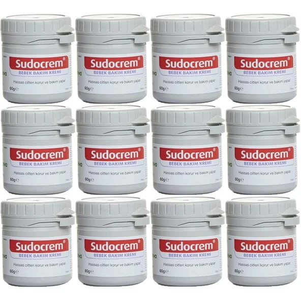 Sudocrem Cilt Bebek Bakım - Pişik Kremi 60GR (12 Li Set) - 1